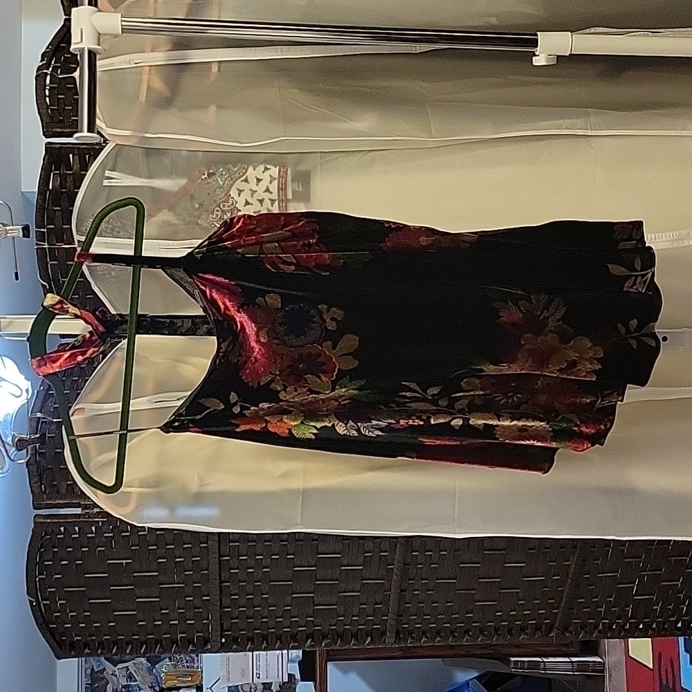 Vintage Natore Velvety Cocktail Dress